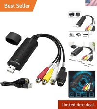 Plug and Play USB 2.0 Audio/Video Converter - Capture VHS to Digital with Ease picture