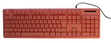 Used PBX Pink Keyboard, TESTED, WORKING picture
