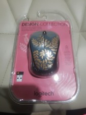 Logitech Design Collection Limited Edition Wireless Compact Mouse Golden Garden picture