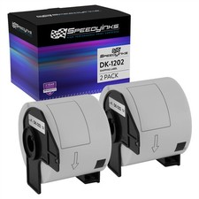2PK Compatible DK-1202 Shipping Labels - 2.4 in x 3.9 in (62 mm x 100 mm) picture