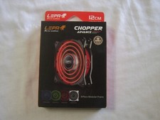 LEPA Chopper Advance 120mm High Performance LED PC Case Fan (Red) - 1 Pack picture