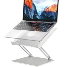 BESIGN LS10 Laptop Stand for Desk, Ergonomic Adjustable B-Classic Silver picture