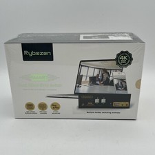 Rybozen Smart Dual Monitor Display HDMI KVM Switch Plug & Play X0030CDO8L SEALED picture