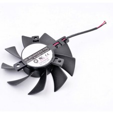 75mm for PLA08015B12HH 12V 0.35A Double ball Graphics Card Cooling fan 4Pin 2Pin picture