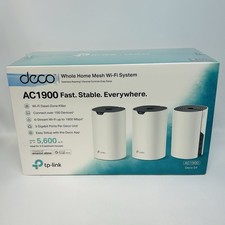3-Pack TP-Link Deco S4 Mesh AC1900 WiFi System - White - *NEW IN BOX* picture
