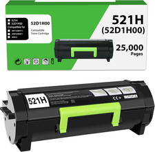 521H 52D1H00 Toner Cartridge Compatible for Lexmark MS810 Toner 521H 52D1H00 for picture