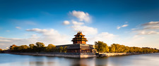 Landscape ultrawide china photography architecture Custom Gaming Mat Desk picture