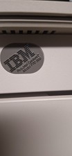 Vintage IBM P70 386 portable computer with mouse, needs boot disk picture