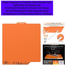 Eco-Friendly CryoGrip Pro Build Plate with Excellent Adhesion for Perfect Prints picture