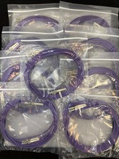 *Lot* MM62 LC to LC Fiber Optic Patch Cable Multimode Duplex Purple 62.5/125 3m picture