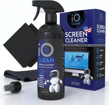 Screen Cleaner Spray (16oz) – Best Large Cleaning Kit for LCD LED OLED TV, Smart picture