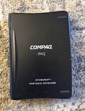 Compaq iPAQ Stowaway Portable Foldable Keyboard, Black English QWERTY picture