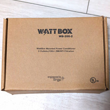 WattBox WB-200-2 Surge Protector Power Conditioner 2 Outlet 2160J 120V picture