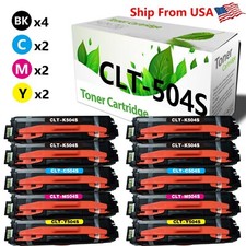 10-Pack CLT-504S 504S Toner Cartridge Fit For CLP-470 CLX-4195FN Printer picture