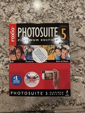 Roxio PhotoSuite 5 Platinum BIG BOX PC Windows 98/XP CD-ROM photo image editing picture