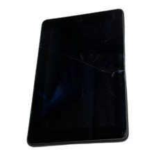 Amazon Fire 7 Tablet 5th Gen SV98LN Black For Parts Cracked Screen No Power picture
