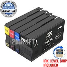4 Pack 962XL 962 Ink Cartridge for HP Officejet Pro 9010/e 9015/e 9018/e 9020/e picture