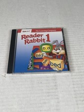 The Learning Company Reader Rabbit 1, 1996 PC Game - Rare Vintage picture