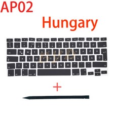 New Hungary Keyboard Keys For Macbook Pro A1278 A1286 A1297 Key Cap AP02 Type picture