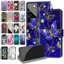 Cat Flower Wallet Cover Case For Google Pixel 9 8 7 6 9A 8A 7A 6A Alcatel 3L 1S picture