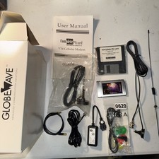 GlobeWave Com.plete PC Card V34 Cellular Modem Vintage Kit Box Accessories picture