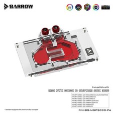 Barrow GPU Liquid Cooling Block for MSI 5090 SUPRIM Aurora BS-MSP5090-PA picture