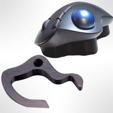 Custom Angled Stand for Logitech M575 Wireless Trackball Mouse picture