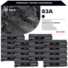 20-Pack CF283A Black Toner for HP LaserJet Pro MFP M126nw M127fn M127fp M127fw picture