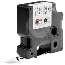 DYMO S0718120 18489 Tape Box Ribbon Color: White Character Color: Black picture