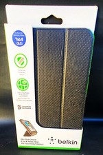 Belkin Form-Fit Blacktop Tri-Fold Folio Case for Samsung Galaxy Tab E 8.0 (NIB) picture