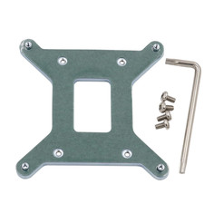 Metal LGA1700 Motherboard Backplate, CPU Radiator Base Heatsink Mounting Backpla picture