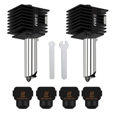 2 Pack A1 Mini A1 A2L Hotend Kit 0.4MM Hardened Steel Nozzle for Bambu Lab picture