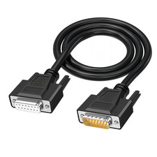 26AWG 10FT DB15 Male to Female RS232 Serial Extension Cable picture