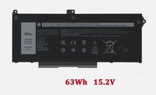 63Wh Battery For Dell Latitude 5420 5520 Precision 3560 RJ40G M033W 1K2CF W1YCT picture