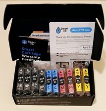 Smart Ink 564XL Compatible Ink Cartridges Set 10 Colors for HP Printers New picture