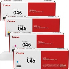 Canon 046 CMYK 4-Pack Set for imageCLASS MF735Cdw MF733Cdw LBP654Cdw LBP650C picture