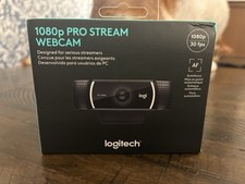 NEW Logitech Pro 1080p Stream Webcam - Black 960-001211 Camera V-U0028 picture
