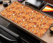 Charizard Mouse Pad Charmander Evolution Anime Gaming Desk Decor Gifts picture