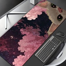 1pc Diatom Mud Extra Large Mouse Pad | Card Game Mat, Dark Night Starry Sky Pi picture