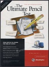SILICON GRAPHICS SGI O2 – Original 1999 Trade AD/ poster – Animation Workstation picture