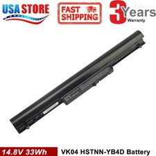 Notebook Battery - For HP Pavilion Touchsmart 14-b109wm Sleekbook VK04 4cell USA picture