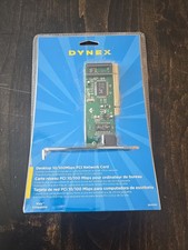 Dynex 10/100 Mbps PCI Network Card DX-E102 Realtek Plug & Play 32 Bit New picture
