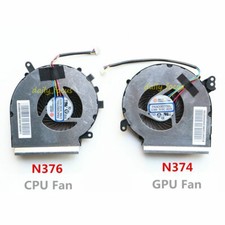 For Msi GE62MVR GE72MVR MS-16JC MS-169C CPU Cooling Fan PAAD06015SL-N376 & N374 picture