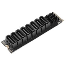 M.2 M Key to 8 Port PCIe 3.0 Expansion Card, High-Speed Adapter for Gaming & Sto picture