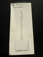 Genuine Apple Lightning to Digital AV Adapter (HDMI) (MD826AM/A) picture