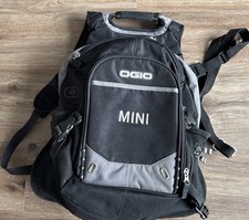 Ogio Street Fugitive Backpack Laptop Tech Computer Travel Bag Black and Gray EUC picture