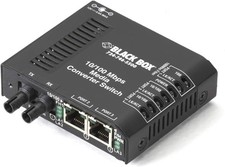 ✨ Black Box 5-Port 10/100 Ethernet Switch USB Powered - LBS005A - NEW Open Box picture