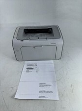 HP LaserJet P1005 Printer Monochrome Home Office Compact Size Tested W/ Toner picture