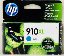 New Genuine HP 910XL Cyan Ink Cartridges OfficeJet Pro 8020 8025 picture
