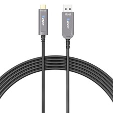 New-OREI USB 3.2 Gen2 USB-A to USB-C ActiveOpticalCable 100ft (AOC-A2C10G-100) picture